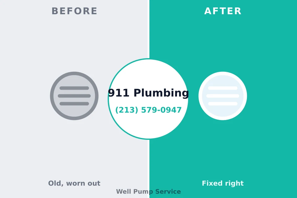 Before and after: plumbing repair Norwalk, IA